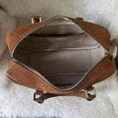The Ottobre Suede Bowling Bag
