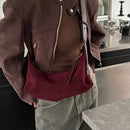 The Mirto Suede Shoulder Bag