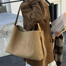 The Rifugio Suede Tote