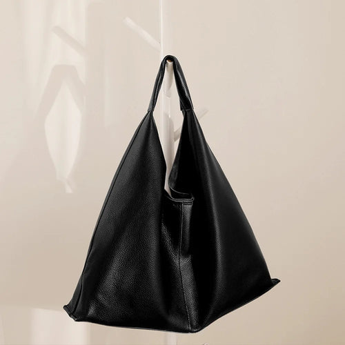 The Piramide Leather Tote