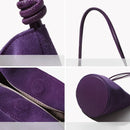 The Lanterna Suede Bucket Bag