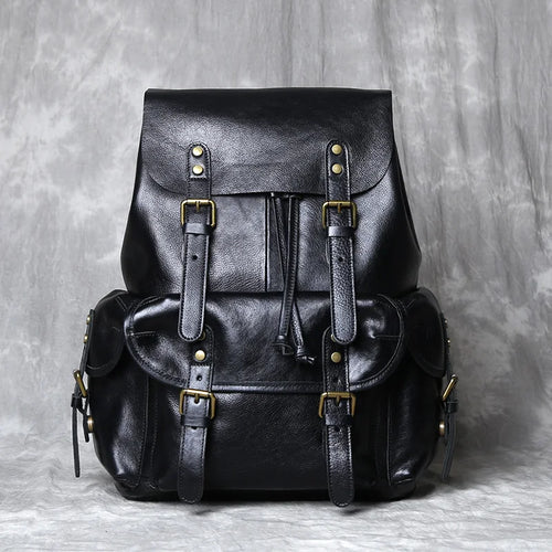 Vintage Leather Backpack