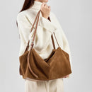 Suede Leather Shoulder Bag