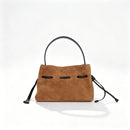 The Laccio Suede Bucket Bag