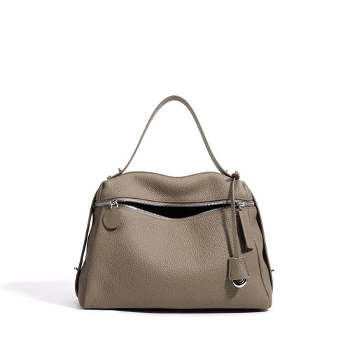 The Gabbiano Leather Shoulder Bag