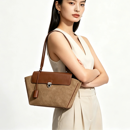 The Chiave Suede Tote