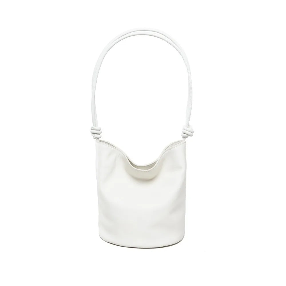 The Lanterna Suede Bucket Bag
