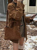 The Ambra Leather Shoulder Bag