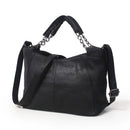 The Ortensia Leather Shoulder Bag