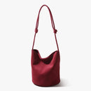The Lanterna Suede Bucket Bag