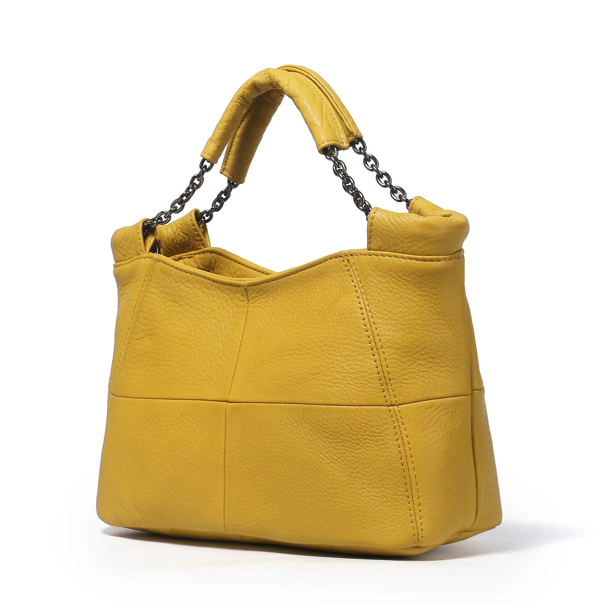 The Ortensia Leather Shoulder Bag