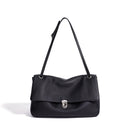 The Cartella Leather Flap Bag