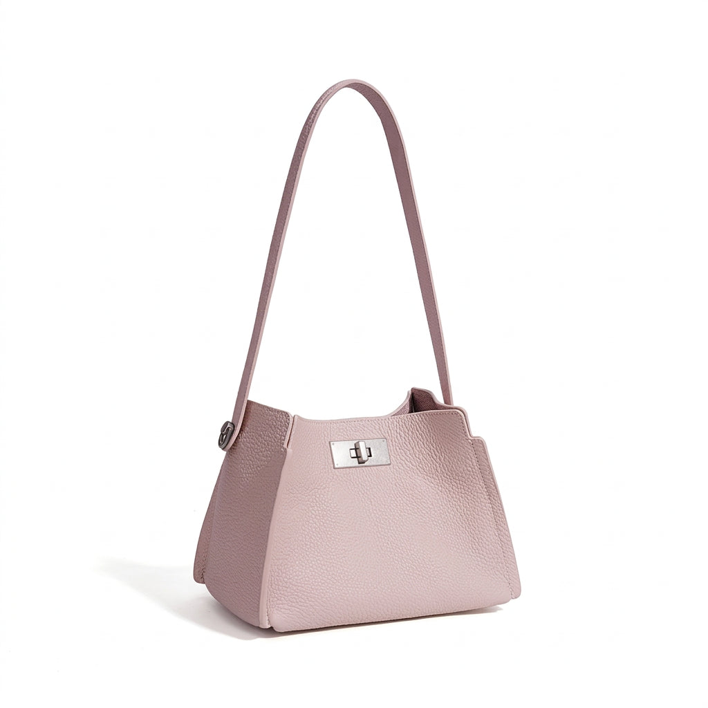 The Ponte Leather Top Handle