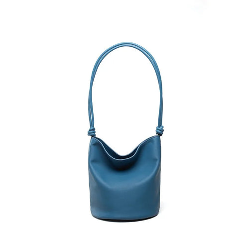 The Lanterna Suede Bucket Bag