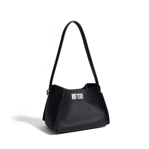 The Ponte Leather Top Handle