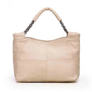 The Ortensia Leather Shoulder Bag
