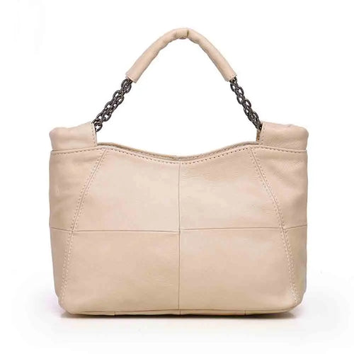 The Ortensia Leather Shoulder Bag