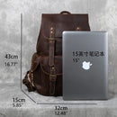 Vintage Leather Backpack