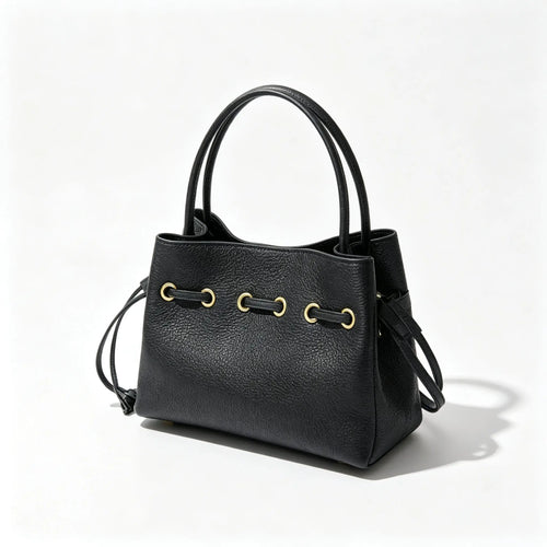 The Laccio Suede Bucket Bag