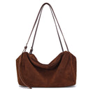 Suede Leather Shoulder Bag