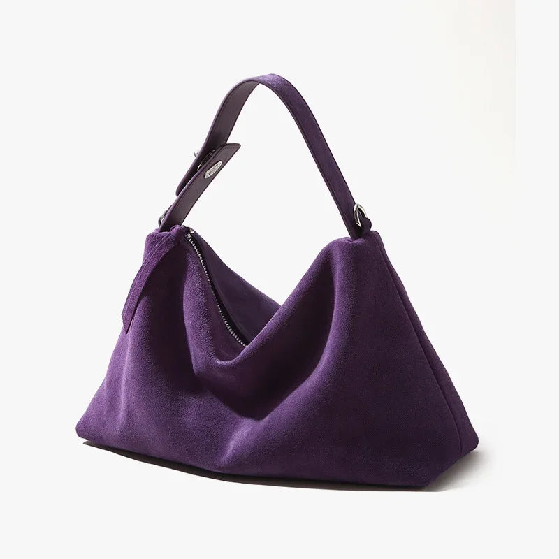 The Piuma Suede Hobo