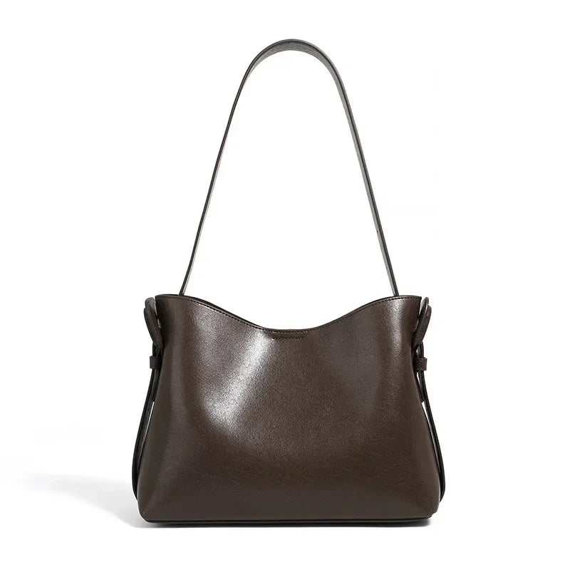 The Ambra Leather Shoulder Bag