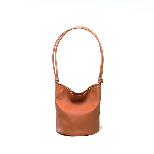 The Lanterna Suede Bucket Bag