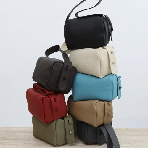 The Dado Leather Box Bag