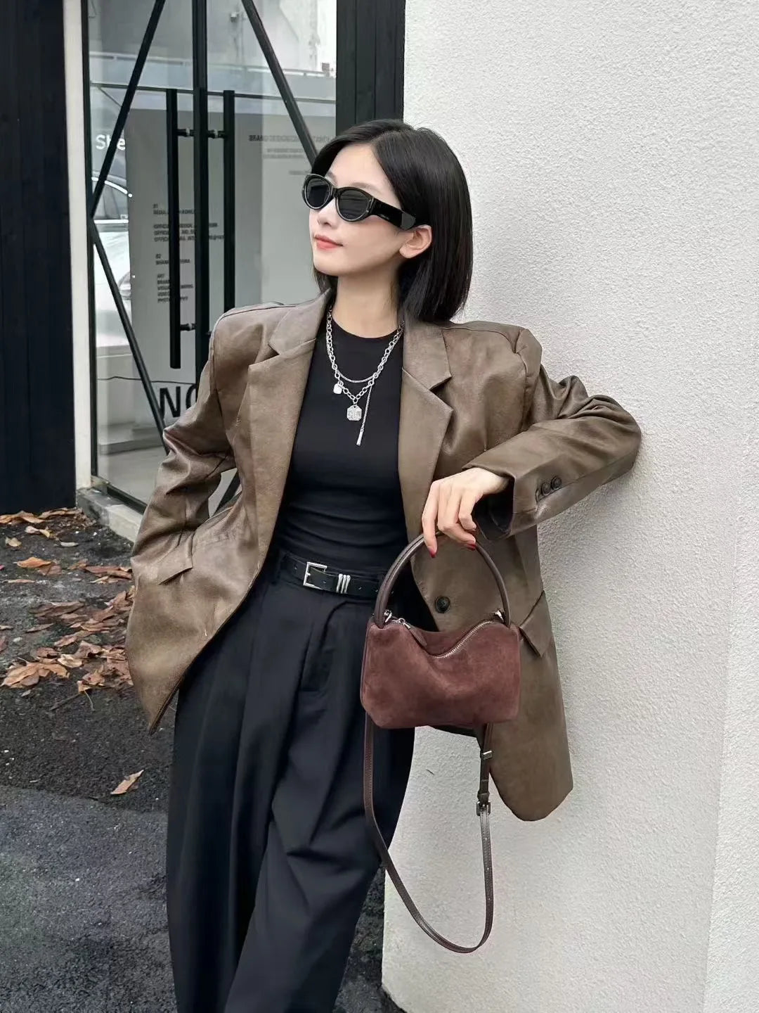 The Castagna Suede Mini Bag