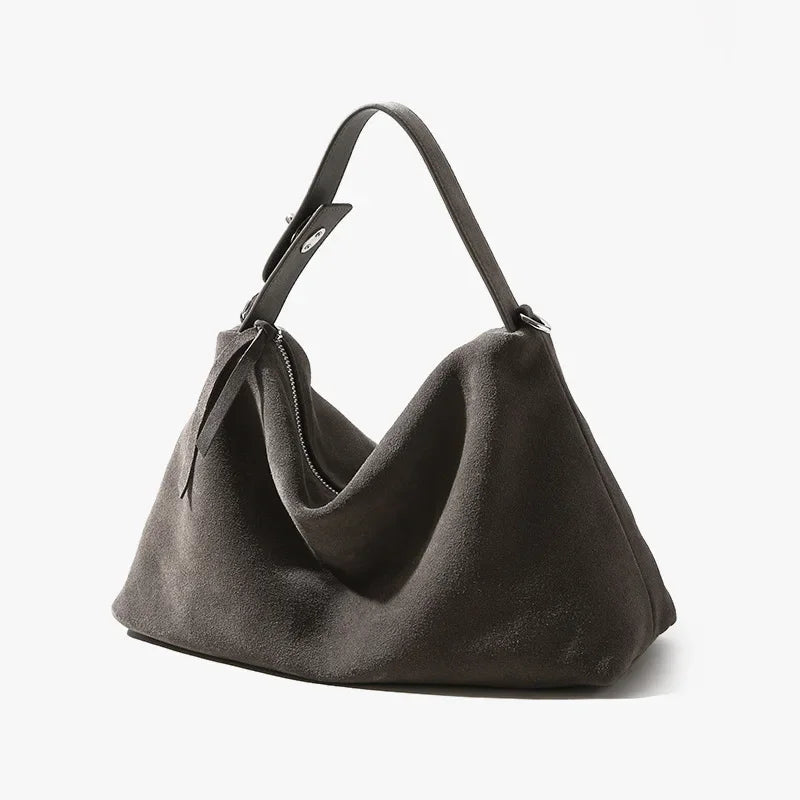 The Piuma Suede Hobo