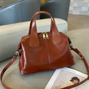 The Brera Leather Bowling Bag