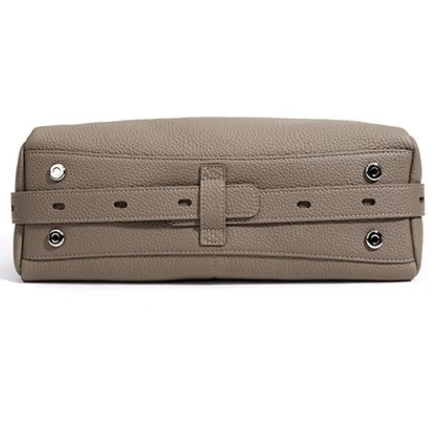 The Gabbiano Leather Shoulder Bag