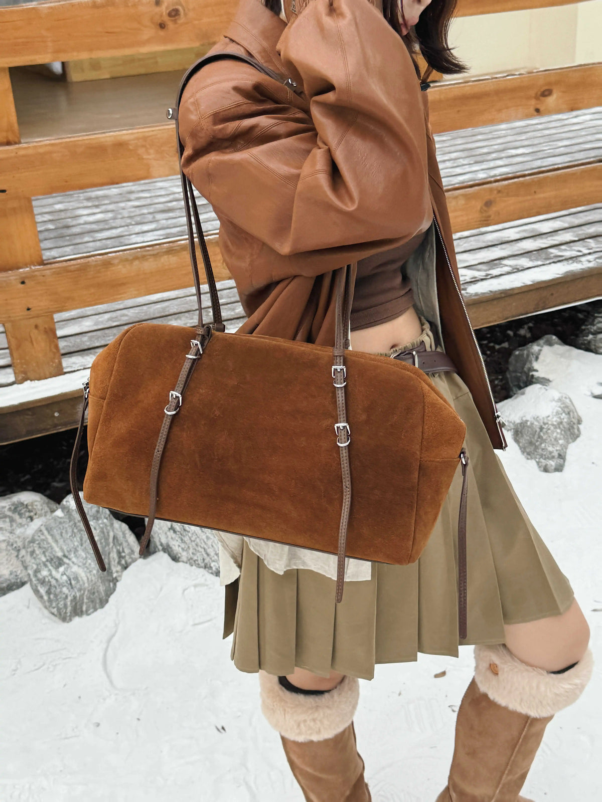 The Viale Oversized Shoulder Bag