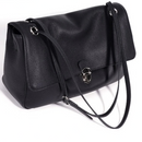 The Cartella Leather Flap Bag