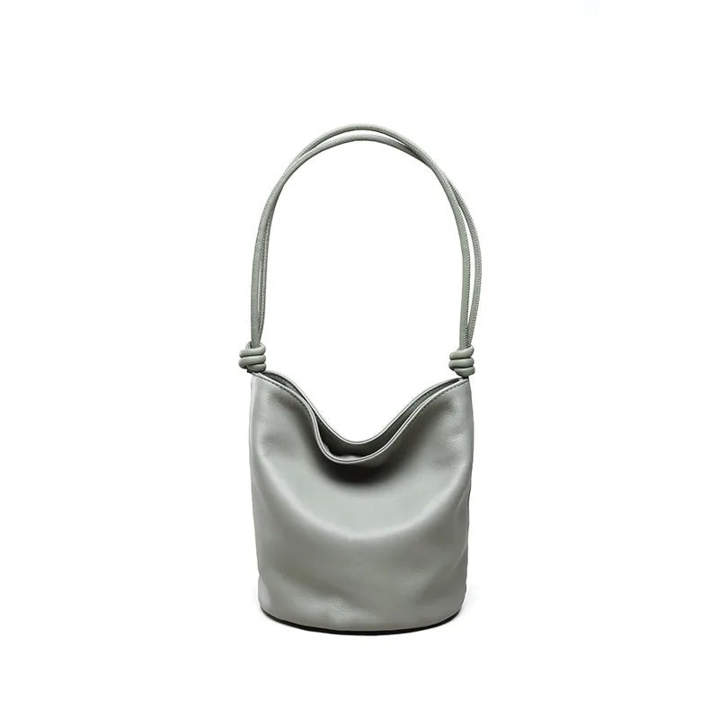 The Lanterna Suede Bucket Bag