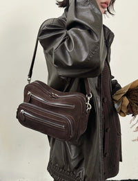 The Mosaico Suede Crossbody