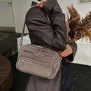 The Mosaico Suede Crossbody