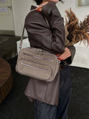 The Mosaico Suede Crossbody