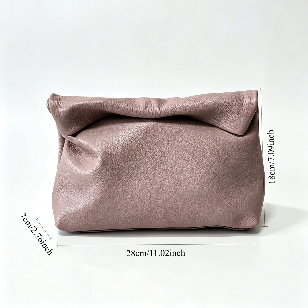 The Nuvola Leather Clutch