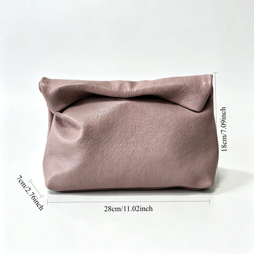 The Nuvola Leather Clutch