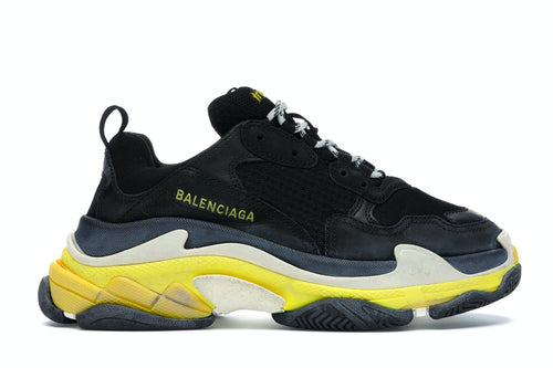 Balenciaga Triple S Black Yellow