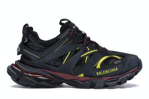 Balenciaga Track Trainers Black Bordeaux