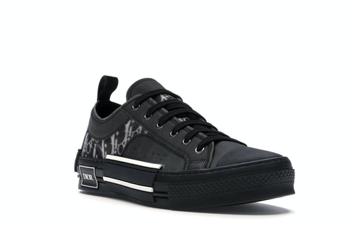 Dior B23 Low Top Canvas Oblique Black