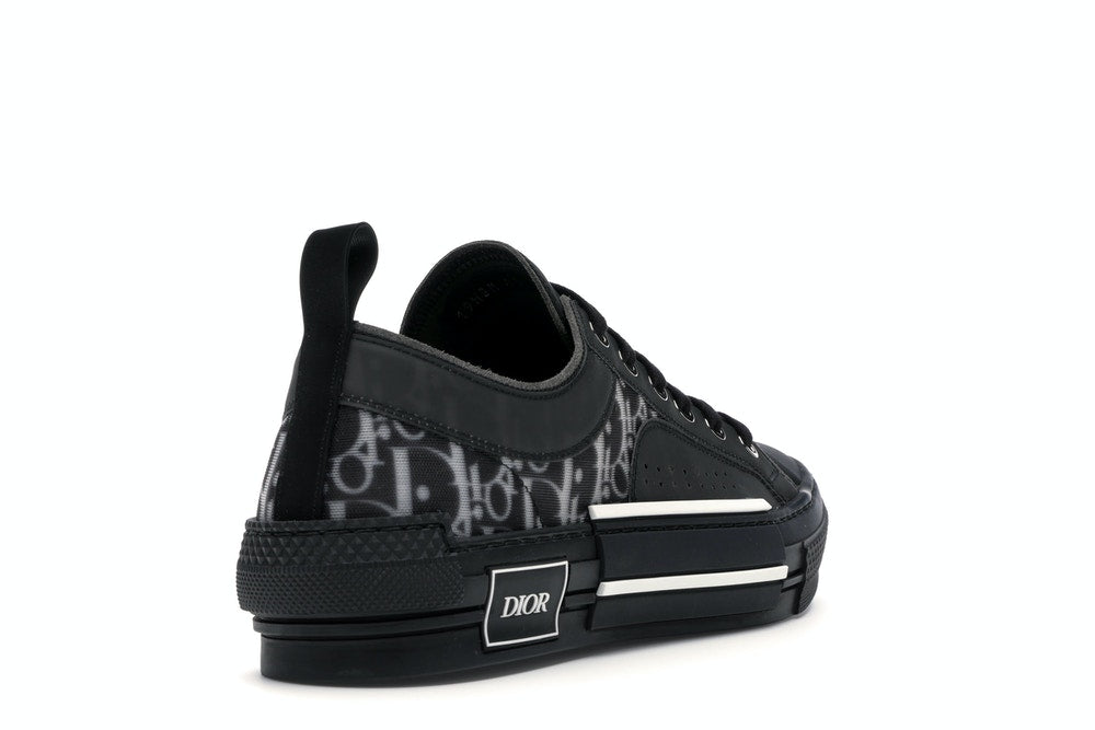 Dior B23 Low Top Canvas Oblique Black