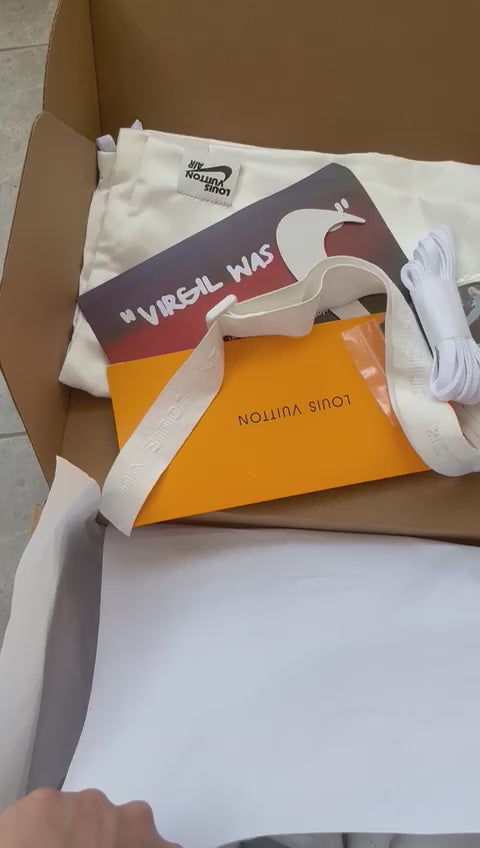 Louis Vuitton Nike Air Force 1 Low By Virgil Abloh White (Q 1:1)