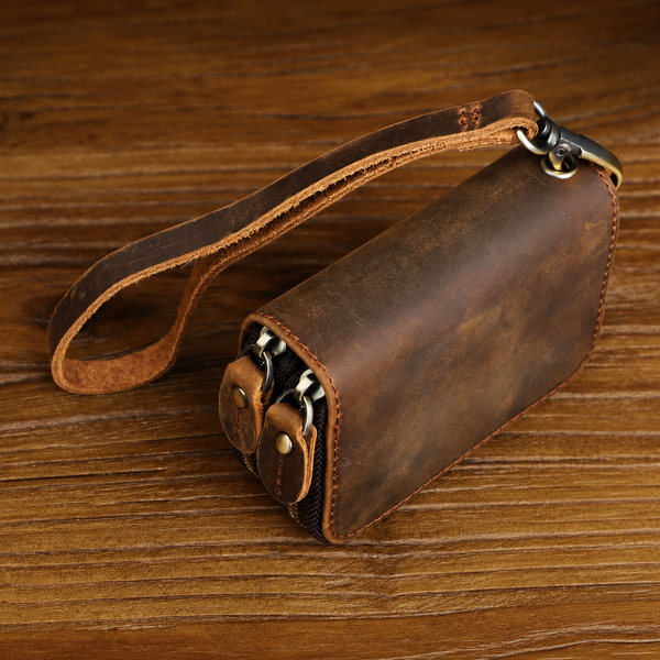 Handcrafted Leather Key Wallet